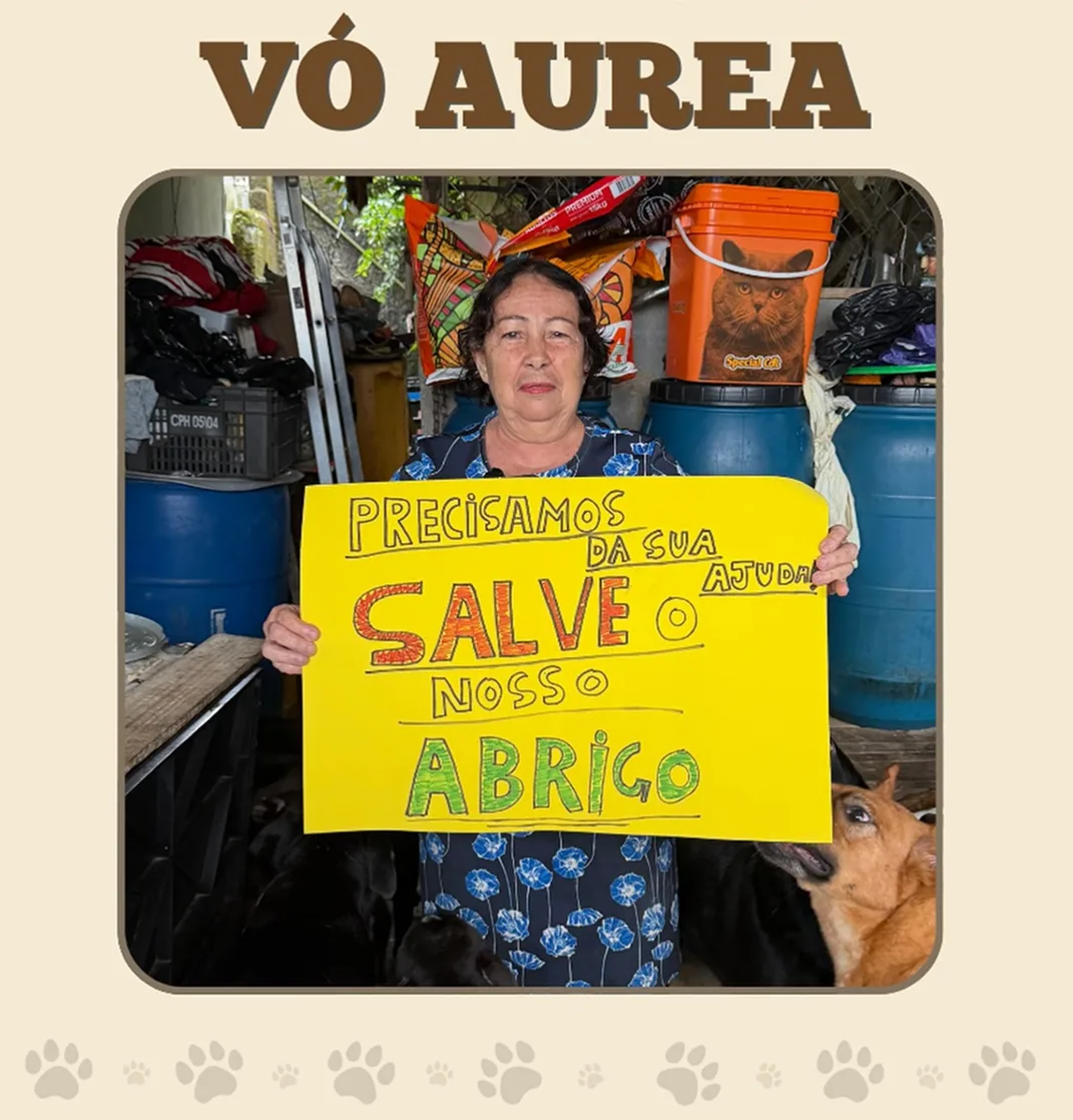 URGENTE: O Abrigo da Vó Áurea corre risco de acabar…